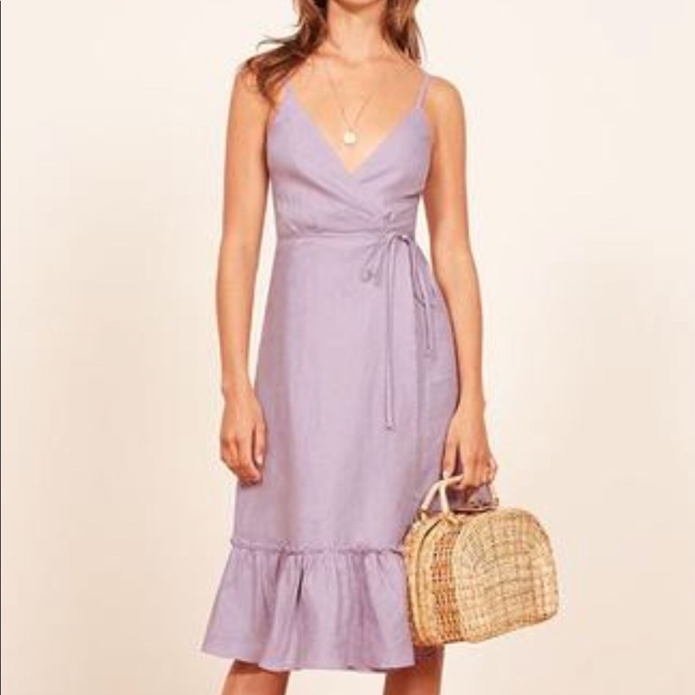 Beautiful. Lavender Reformation Sundress.